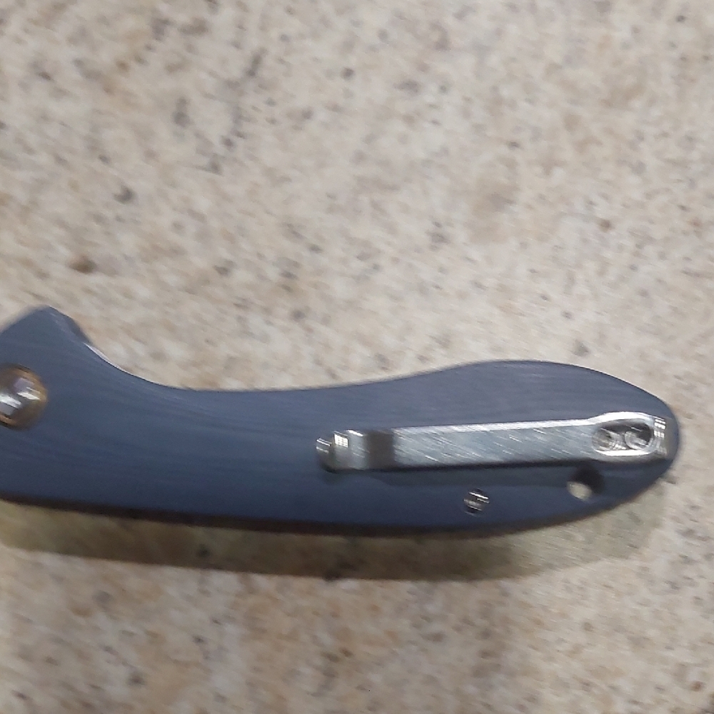 Blue Folding Knife by CRJB - Picture 5 of 8